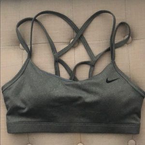 Nike Gray Sports Bra